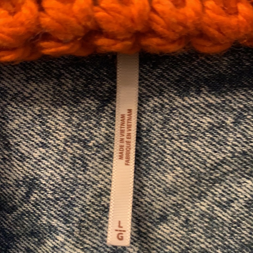 Free People Acid Wash Denim Tunic Dress in Light Blue - Picture 5 of 5